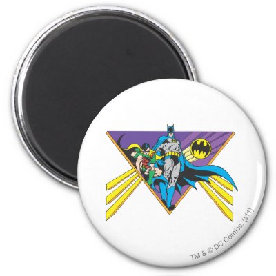 Batman & Robin 2 magnets