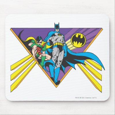 Batman & Robin 2 mousepads