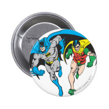 Batman & Robin Buttons