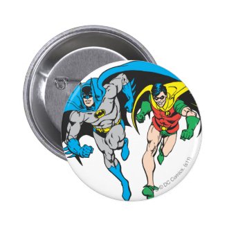 Batman & Robin Buttons