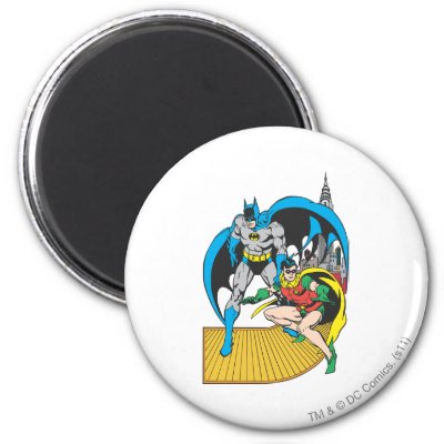 Batman & Robin Escape magnets