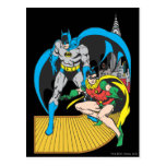 Batman & Robin Escape Post Card