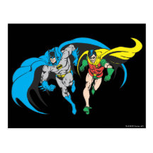 Batman & Robin Postcards
