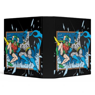 Batman & Robin Shatter Window binders