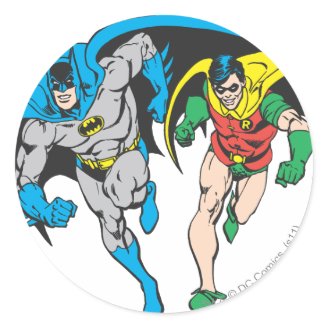 Batman & Robin Sticker