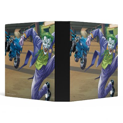 Batman Rogue Rage - 3 3 Ring Binder by batman