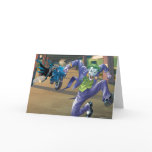 Batman Rogue Rage - 3 Greeting Card