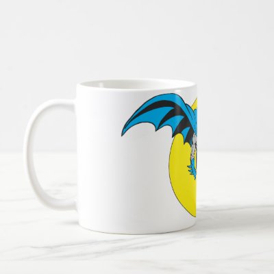 Batman Runs Forward mugs