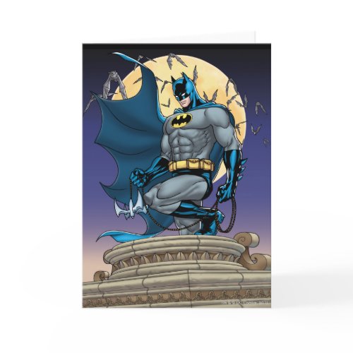 Batman Scenes - Moon Side View card