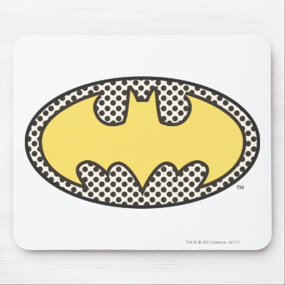Batman Showtime Symbol mousepads