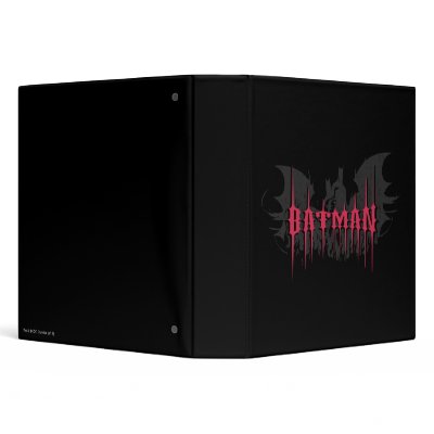 Batman Silhouette binders