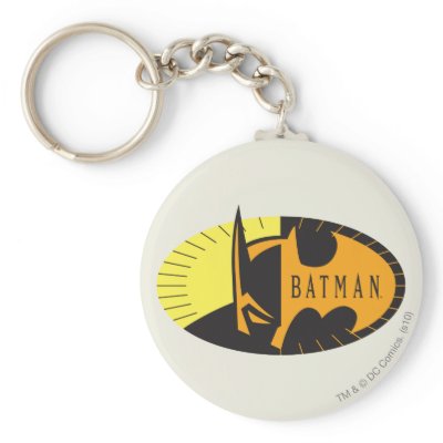 Batman Silhouette keychains