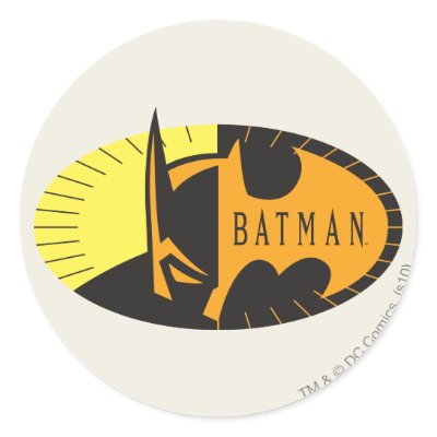 Batman Silhouette stickers