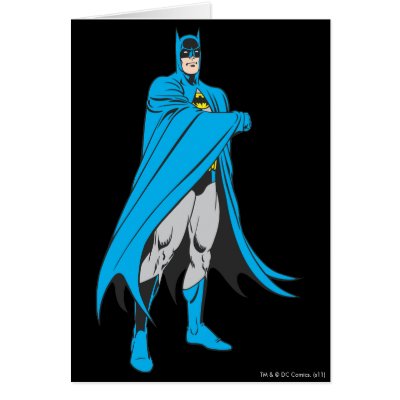 Batman Stands 2 2 cards