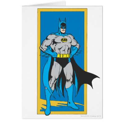 Batman Stands 2 cards