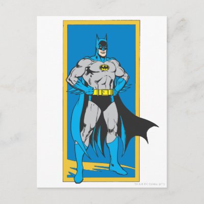 Batman Stands 2 postcards