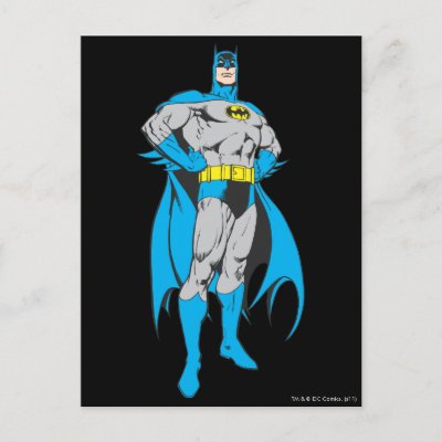 Batman Stands postcards