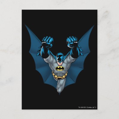 Batman Stands postcards