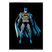 Batman Stands Up Greeting Cards