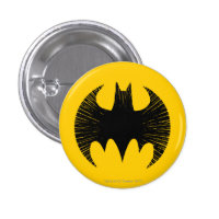 Batman Streak Logo 1 Inch Round Button