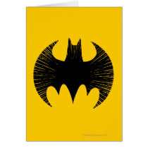 Batman Streak Logo Card