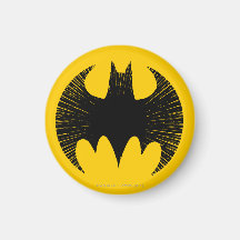 Batman Streak Logo Refrigerator Magnets