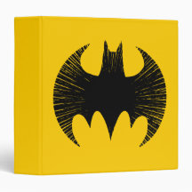 Batman Streak Logo Vinyl Binder