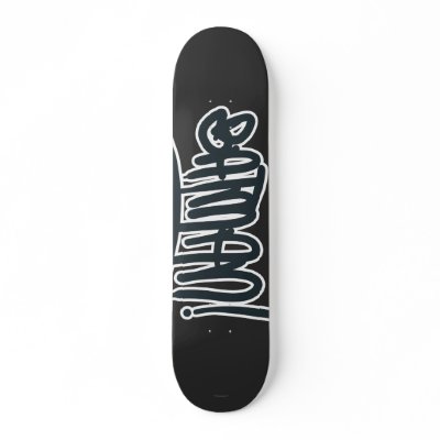 Batman Street Font skateboards