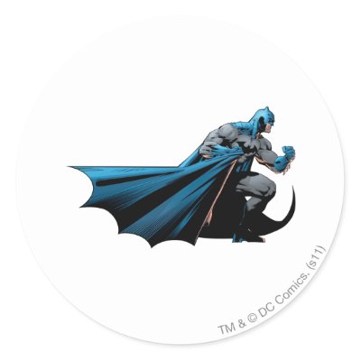 Batman strong look right stickers