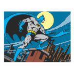 Batman Surveys City Postcard
