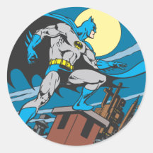 Batman Surveys City Stickers