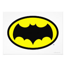 Batman Symbol Custom Invites