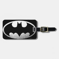 batman, batman logo, batman symbol, batman emblem, classic, vintage batman, luggage tags, luggage tag batman, [[missing key: type_aif_luggageta]] med brugerdefineret grafisk design