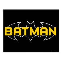batman, batman logo, batman symbol, batman emblem, back to school, joker, the joker, gotham, gotham city, batman movie, bat, bats, super hero, super heroes, hero, heroes, villians, villian, batman art, dc comics, comics, batman comics, comic, batman comic, dc batman, batman villians, the penguin, penguin, the roman, falcone, the boss, boss, corrupt, two-face, two face, harvey dent, catwoman, hush, scarecrow, the mad hatter, mister freeze, Postcard with custom graphic design
