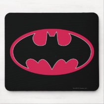 batman, batman logo, batman symbol, batman emblem, dark night, bat man, Mouse pad with custom graphic design