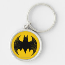 batman, batman logo, batman symbol, batman emblem, dark night, bat man, Keychain with custom graphic design