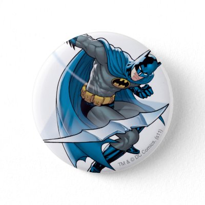 Batman Throwing Star buttons