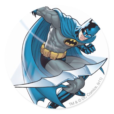 Batman Throwing Star stickers