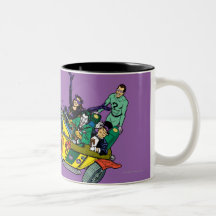 Batman Villains In Jokermobile Mug
