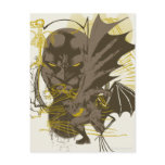 Batman Vintage Grunge Portrait Postcards
