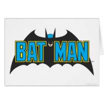 Batman Vintage Logo 1 Greeting Card