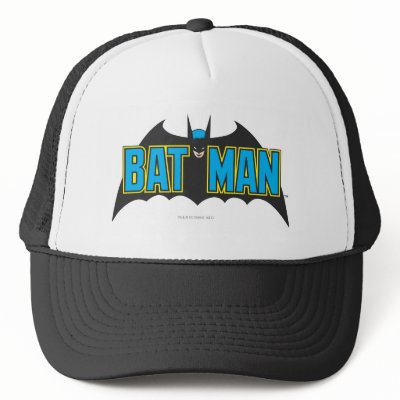 Batman Vintage Logo 1 hats