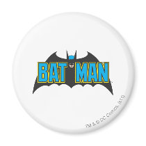Batman Vintage Logo 1 Refrigerator Magnet