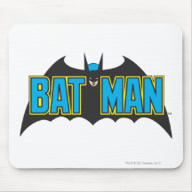 Batman Vintage Logo 1 Mousepad