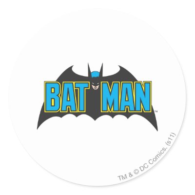 Batman Vintage Logo 1 stickers