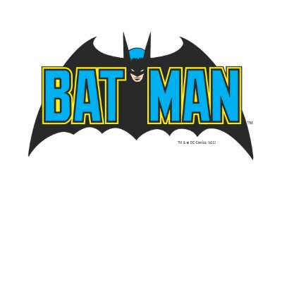 Batman Vintage Logo 1 t-shirts