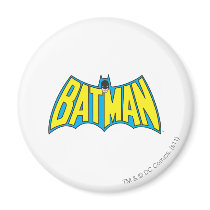 Batman Vintage Logo 2 Refrigerator Magnets