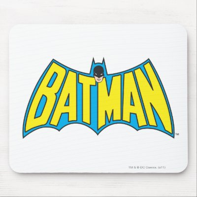 Batman Vintage Logo 2 mousepads
