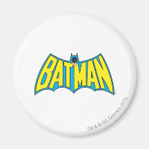 Batman Vintage Logo 2 Refrigerator Magnets