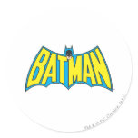Batman Vintage Logo 2 Sticker